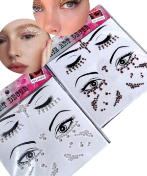 Sticker Cristales Maquillaje Sombras