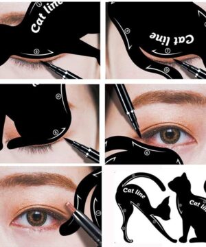 Stencil Guía Para Delineados Cat Eye