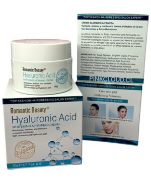 Crema Facial Acido Hialuronico Full Hidratación Romantic Beauty