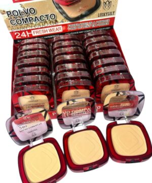 Polvo Compacto 24H Larga Duración Luckylily