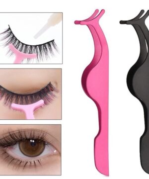 Pinza Para Pestañas Rosa Claro Flamenco