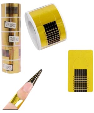Moldes Uñas Esculpidas 100 Piezas