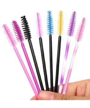 Pack 25 Cepillo Goupillon Colores Surtidos Para Pestañas