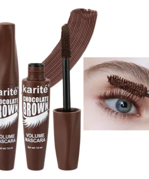 Mascara de Pestañas Café Efecto Volumen Waterproof Karité