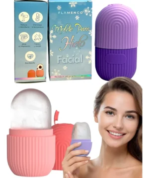 Masajeador Facial Hielo Reduce Ojeras, Hinchazón y Poros Skincare
