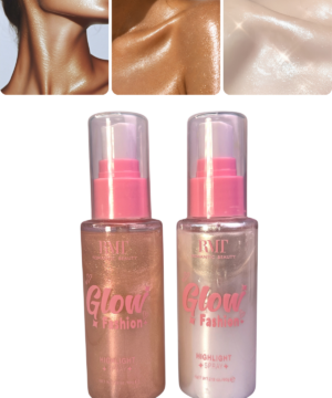 Set 2 Iluminador Spray Glow Glitter Corporal RMT
