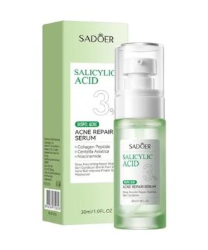 Serum Facial Reparador Acné Sadoer Acido Salicílico & Centella Asiática