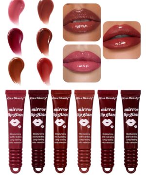 Brillo Labial Lip Gloss Efecto Espejo Kiss Beauty Maquillaje
