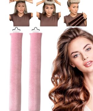 Rizador Sin Calor Para Ondas y Rizos Flexible Terciopelo Anti Frizz