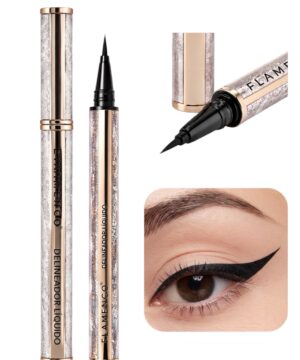 Delineador Plumón Negro Matte Sparks Flamenco